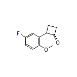 2-(5-Fluoro-2-methoxyphenyl)cyclobutanone