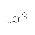 2-(4-Ethylphenyl)cyclobutanone