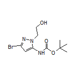 2-[5-(Boc-amino)-3-bromo-1H-pyrazol-1-yl]ethan-1-ol