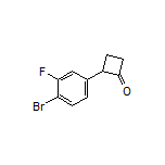 2-(4-Bromo-3-fluorophenyl)cyclobutanone