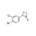 2-(4-Bromo-3-chlorophenyl)cyclobutanone