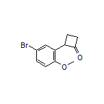 2-(5-Bromo-2-methoxyphenyl)cyclobutanone