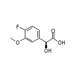 (S)-2-(4-Fluoro-3-methoxyphenyl)-2-hydroxyacetic Acid