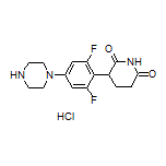 3-[2,6-Difluoro-4-(piperazin-1-yl)phenyl]piperidine-2,6-dione Hydrochloride