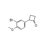 2-(3-Bromo-4-methoxyphenyl)cyclobutanone
