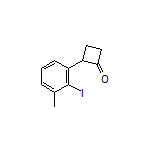 2-(2-Iodo-3-methylphenyl)cyclobutanone