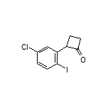 2-(5-Chloro-2-iodophenyl)cyclobutanone