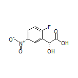 (R)-2-(2-Fluoro-5-nitrophenyl)-2-hydroxyacetic Acid