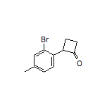 2-(2-Bromo-4-methylphenyl)cyclobutanone
