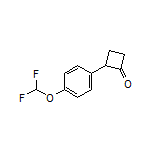 2-[4-(Difluoromethoxy)phenyl]cyclobutanone