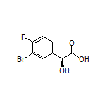 (S)-2-(3-Bromo-4-fluorophenyl)-2-hydroxyacetic Acid