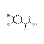 (S)-2-(4-Bromo-3-chlorophenyl)-2-hydroxyacetic Acid