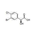 (S)-2-(3-Bromo-4-chlorophenyl)-2-hydroxyacetic Acid
