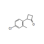 2-(4-Chloro-2-methylphenyl)cyclobutanone