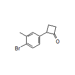 2-(4-Bromo-3-methylphenyl)cyclobutanone