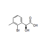 (S)-2-(2-Bromo-3-methylphenyl)-2-hydroxyacetic Acid