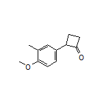 2-(4-Methoxy-3-methylphenyl)cyclobutanone