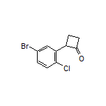 2-(5-Bromo-2-chlorophenyl)cyclobutanone