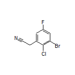 3-Bromo-2-chloro-5-fluorophenylacetonitrile