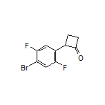 2-(4-Bromo-2,5-difluorophenyl)cyclobutanone