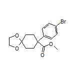 Methyl 8-(4-Bromophenyl)-1,4-dioxaspiro[4.5]decane-8-carboxylateMethyl 8-(4-Bromophenyl)-1,4-dioxaspiro[4.5]decane-8-carboxylate