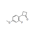 2-(2-Fluoro-4-methoxyphenyl)cyclobutanone