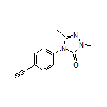 4-(4-Ethynylphenyl)-2,5-dimethyl-2,4-dihydro-3H-1,2,4-triazol-3-one