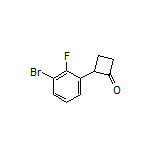 2-(3-Bromo-2-fluorophenyl)cyclobutanone