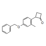 2-[4-(Benzyloxy)-2-methylphenyl]cyclobutanone