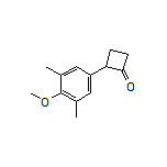 2-(4-Methoxy-3,5-dimethylphenyl)cyclobutanone