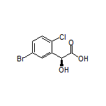 (S)-2-(5-Bromo-2-chlorophenyl)-2-hydroxyacetic Acid