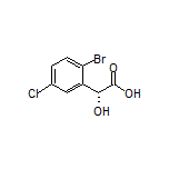(R)-2-(2-Bromo-5-chlorophenyl)-2-hydroxyacetic Acid
