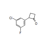 2-(3-Chloro-5-fluorophenyl)cyclobutanone