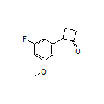 2-(3-Fluoro-5-methoxyphenyl)cyclobutanone