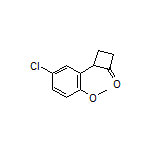 2-(5-Chloro-2-methoxyphenyl)cyclobutanone