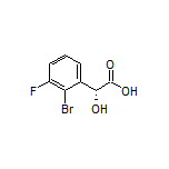 (R)-2-(2-Bromo-3-fluorophenyl)-2-hydroxyacetic Acid
