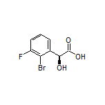 (S)-2-(2-Bromo-3-fluorophenyl)-2-hydroxyacetic Acid