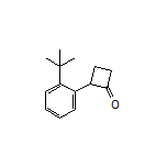 2-[2-(tert-Butyl)phenyl]cyclobutanone