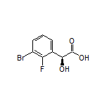 (S)-2-(3-Bromo-2-fluorophenyl)-2-hydroxyacetic Acid
