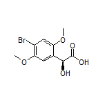 (S)-2-(4-Bromo-2,5-dimethoxyphenyl)-2-hydroxyacetic Acid