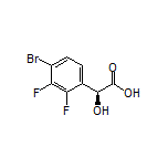 (S)-2-(4-Bromo-2,3-difluorophenyl)-2-hydroxyacetic Acid