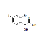 (R)-2-(2-Bromo-4-iodophenyl)-2-hydroxyacetic Acid