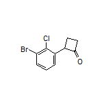 2-(3-Bromo-2-chlorophenyl)cyclobutanone
