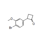 2-(4-Bromo-3-methoxyphenyl)cyclobutanone