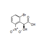 (S)-2-(2-Bromo-6-nitrophenyl)-2-hydroxyacetic Acid