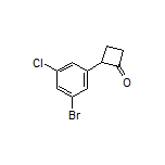 2-(3-Bromo-5-chlorophenyl)cyclobutanone