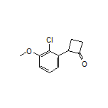 2-(2-Chloro-3-methoxyphenyl)cyclobutanone