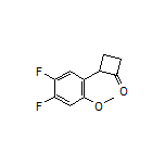 2-(4,5-Difluoro-2-methoxyphenyl)cyclobutanone