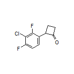 2-(3-Chloro-2,4-difluorophenyl)cyclobutanone