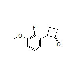 2-(2-Fluoro-3-methoxyphenyl)cyclobutanone